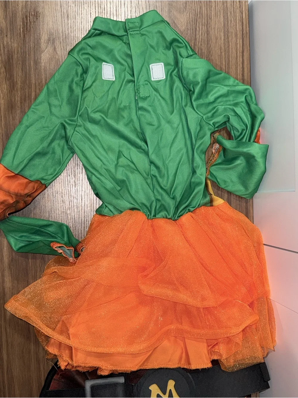 TMNT Michelangelo Costume, Girls Size Small, Like New!